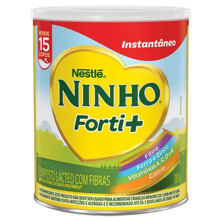 Nestlé Ninho® Forti+ Composto Lácteo com Fibras Lata (380g)